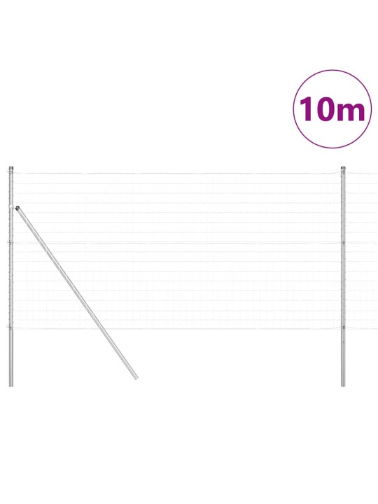 Žogs ar stabiem. sudraba 1.4 x 10 m tērauds