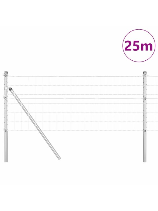 Žogs ar stabiem. sudraba 0.8 x 25 m tērauds