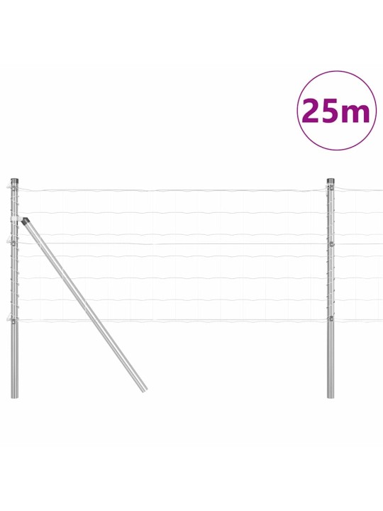 Žogs ar stabiem. sudraba 0.8 x 25 m tērauds