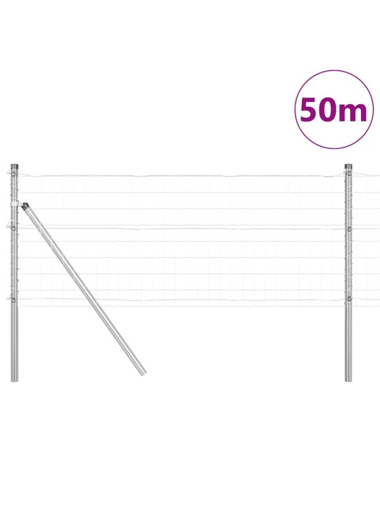 Žogs ar stabiem. sudraba 0.4 x 50 m tērauds