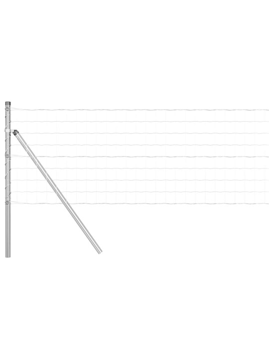 Žogs ar stabiem. sudraba 0.8 x 10 m tērauds