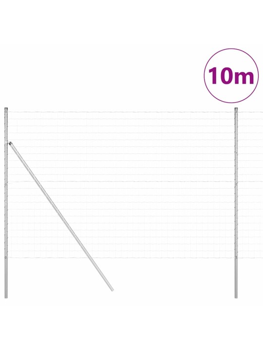Žogs ar stabiem. sudraba 1.6 x 10 m tērauds