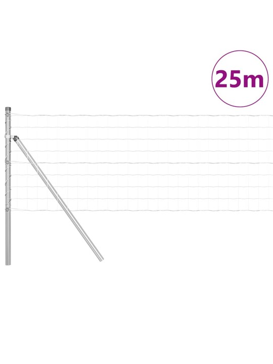 Žogs ar stabiem. sudraba 0.6 x 25 m tērauds