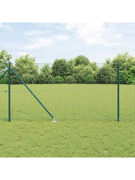 Žogs ar stabiem. zaļa 1.4 x 10 m tērauds
