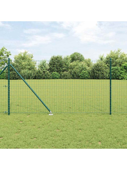 Žogs ar stabiem. zaļa 1.4 x 10 m tērauds