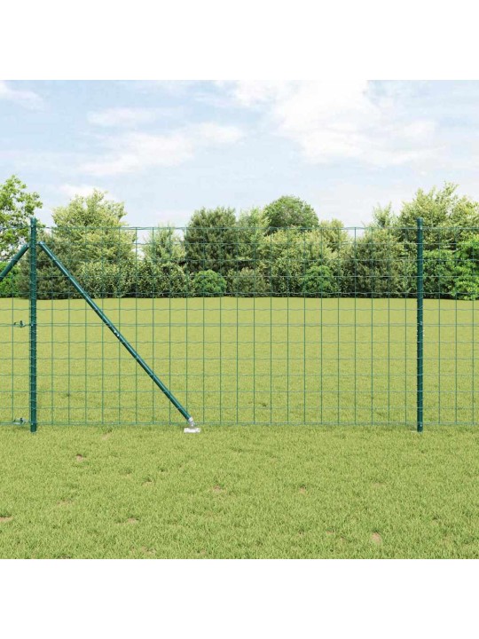 Žogs ar stabiem. zaļa 1.2 x 25 m tērauds