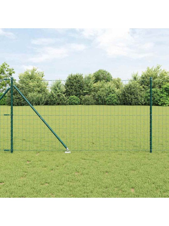 Žogs ar stabiem. zaļa 1.4 x 10 m tērauds