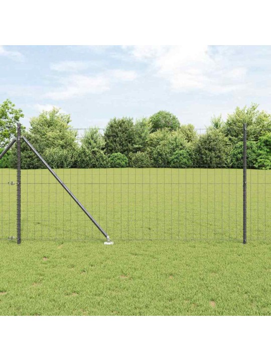 Žogs ar stabiem. pelēka 1 x 10 m tērauds