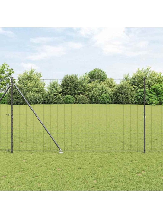 Žogs ar stabiem. pelēka 1.6 x 10 m tērauds