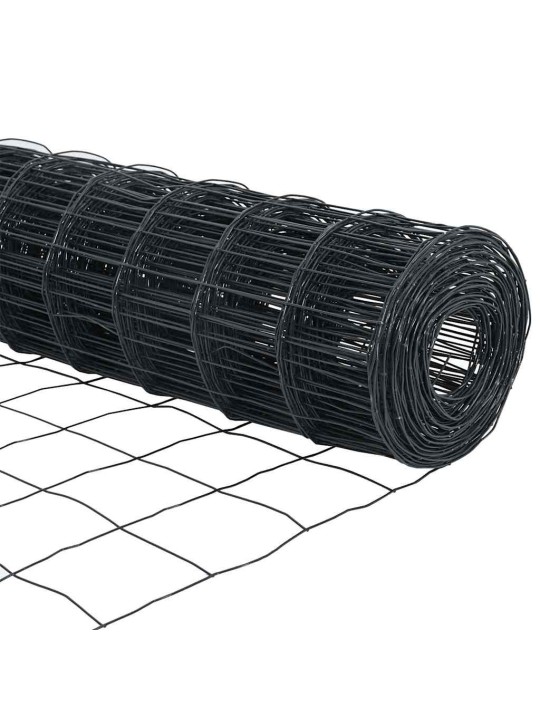 Žogs ar stabiem. pelēka 0.4 x 25 m tērauds