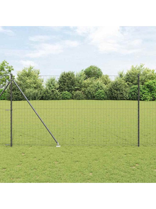 Žogs ar stabiem. pelēka 1.6 x 10 m tērauds