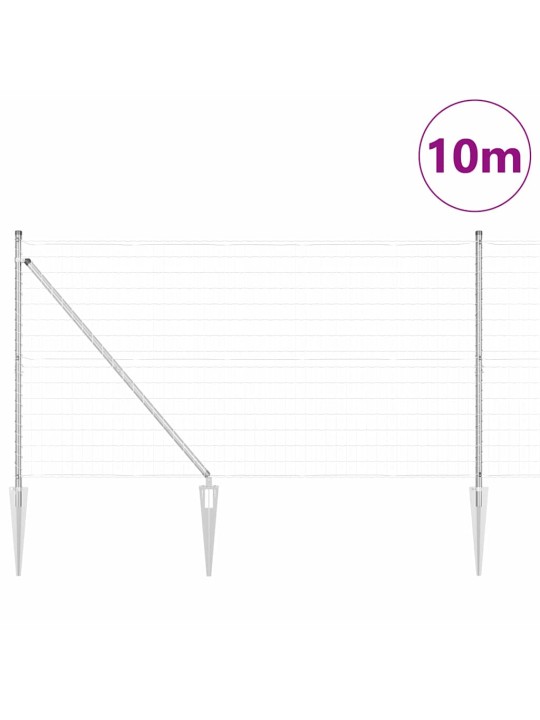 Žogs ar stabiem. sudraba 1.4 x 10 m tērauds
