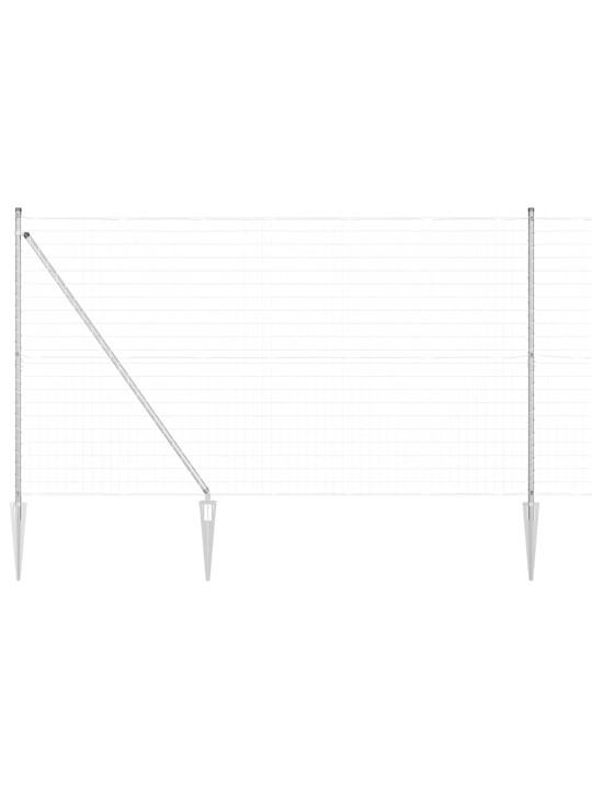Žogs ar stabiem. sudraba 1.6 x 10 m tērauds