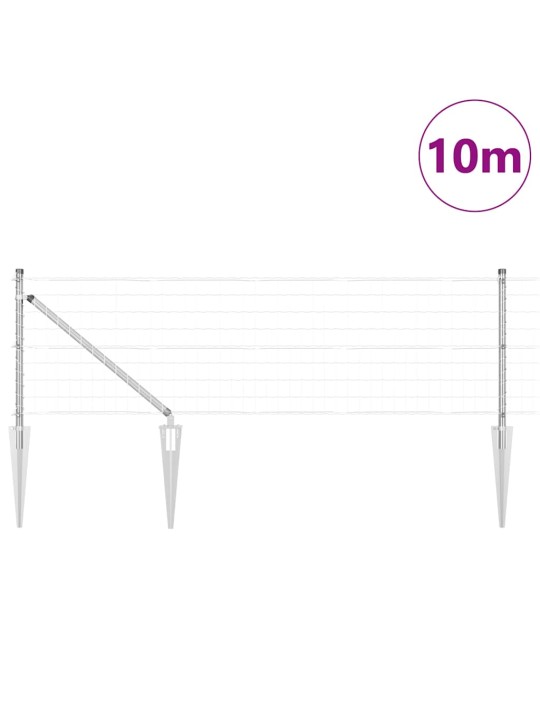 Žogs ar stabiem. sudraba 0.8 x 10 m tērauds
