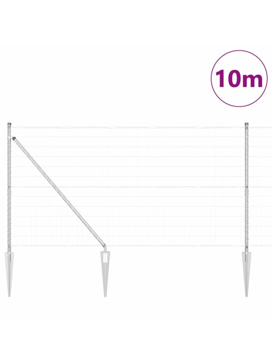 Žogs ar stabiem. sudraba 1.4 x 10 m tērauds