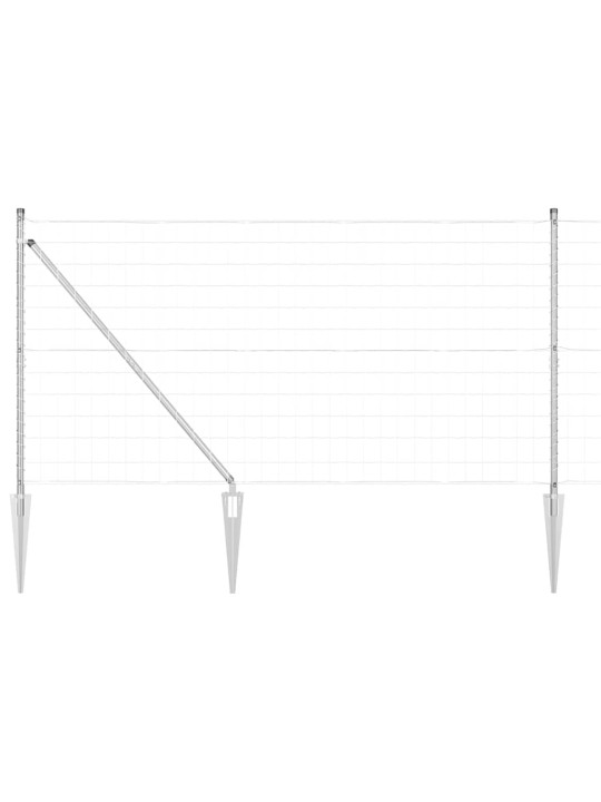 Žogs ar stabiem. sudraba 1.4 x 10 m tērauds