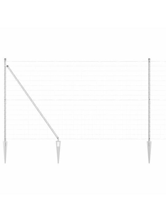 Žogs ar stabiem. sudraba 1.6 x 10 m tērauds