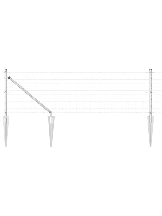 Žogs ar stabiem. sudraba 0.8 x 25 m tērauds