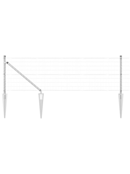 Žogs ar stabiem. sudraba 0.8 x 25 m tērauds