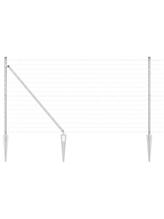 Žogs ar stabiem. sudraba 1.4 x 10 m tērauds
