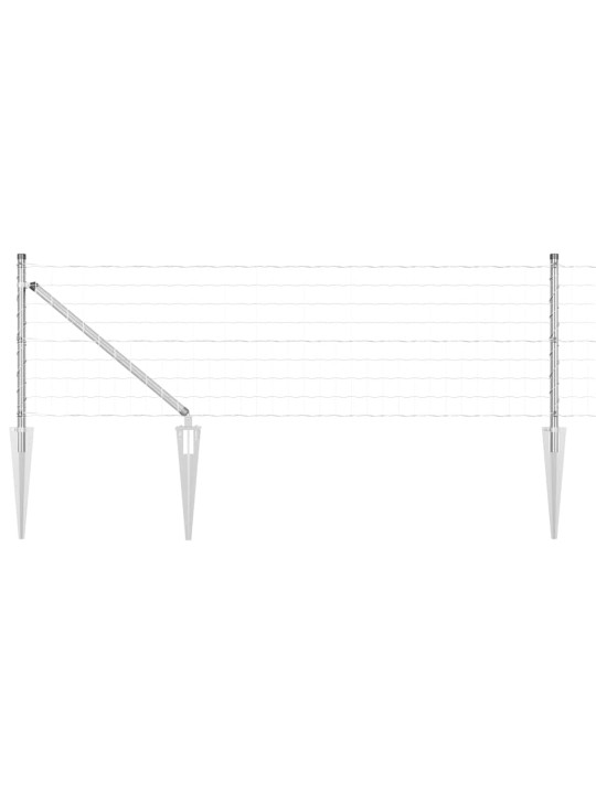 Žogs ar stabiem. sudraba 0.8 x 25 m tērauds