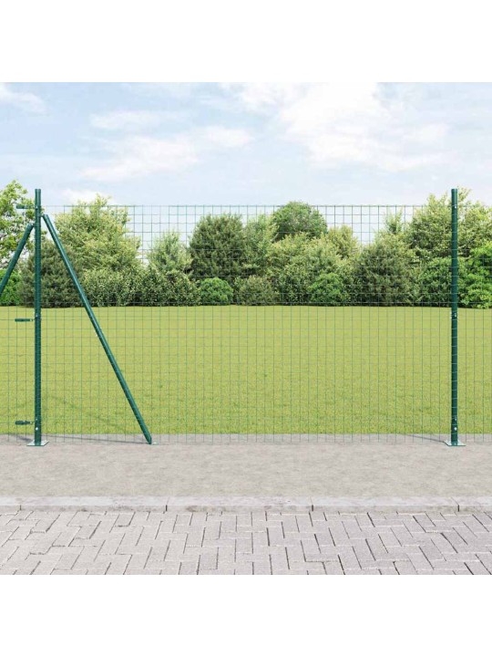 Žogs ar stabiem. zaļa 1.6 x 10 m tērauds
