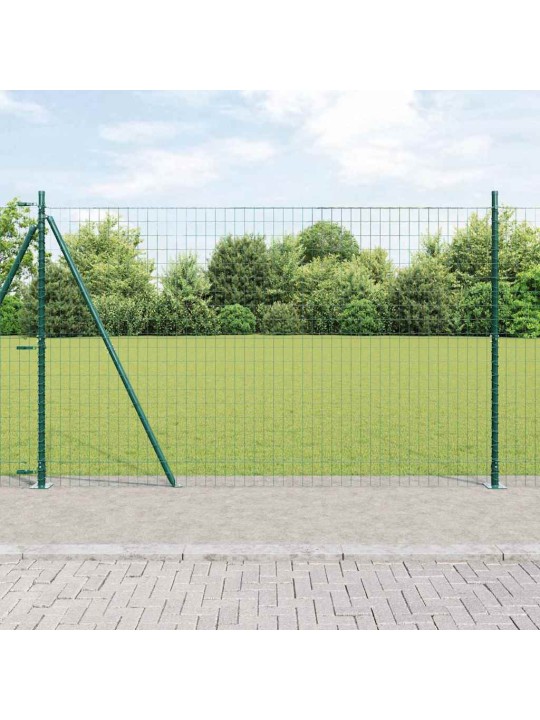 Žogs ar stabiem. zaļa 1.6 x 10 m tērauds