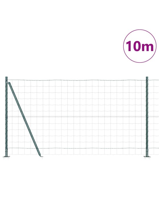 Žogs ar stabiem. zaļa 1.2 x 10 m tērauds