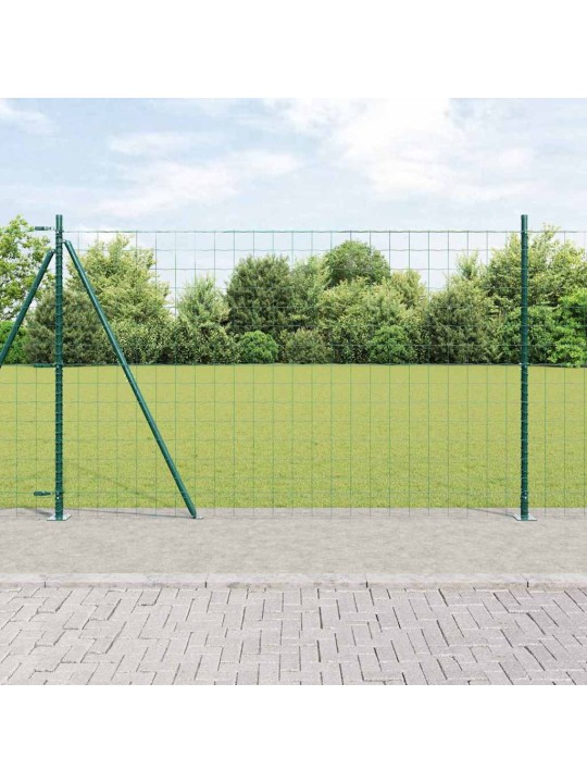Žogs ar stabiem. zaļa 1.6 x 10 m tērauds