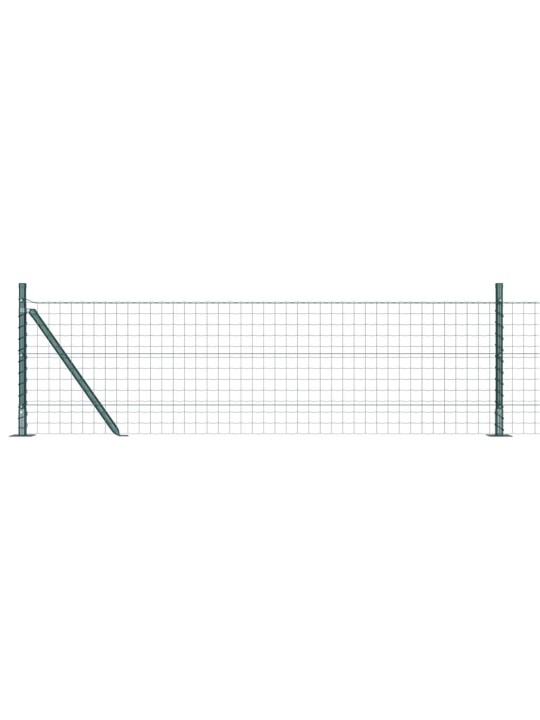 Žogs ar stabiem. zaļa 0.6 x 25 m tērauds