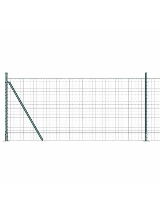 Žogs ar stabiem. zaļa 1 x 25 m tērauds