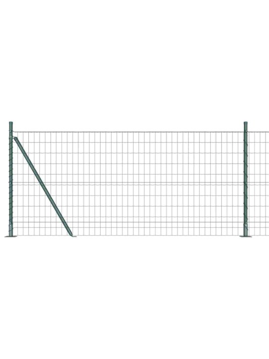 Žogs ar stabiem. zaļa 1 x 25 m tērauds