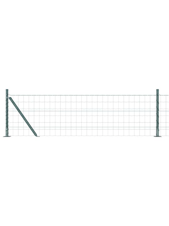 Žogs ar stabiem. zaļa 0.6 x 25 m tērauds