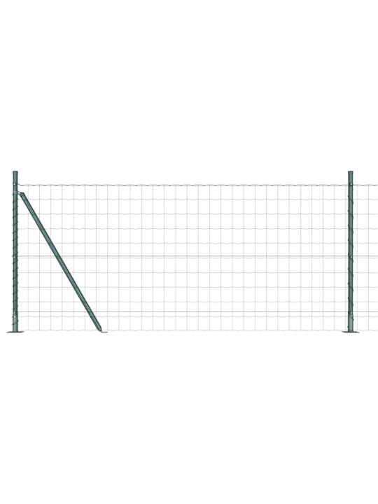 Žogs ar stabiem. zaļa 0.8 x 25 m tērauds