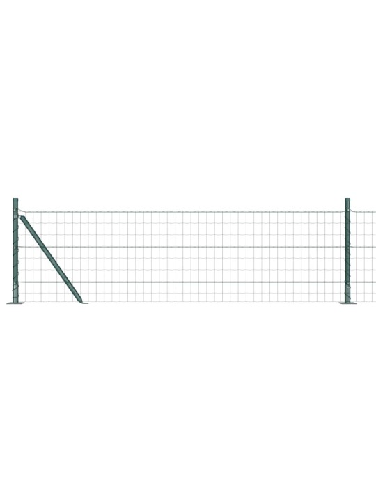 Žogs ar stabiem. zaļa 0.6 x 50 m tērauds