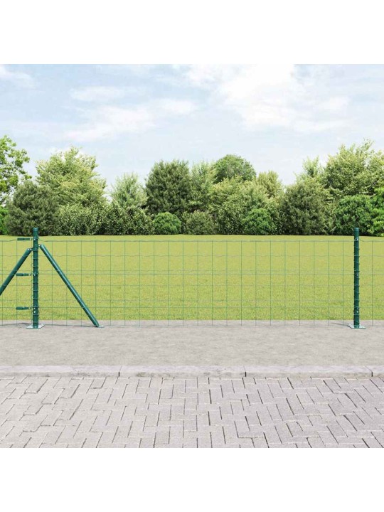 Žogs ar stabiem. zaļa 0.6 x 50 m tērauds