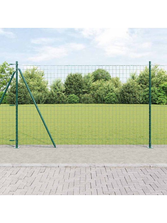Žogs ar stabiem. zaļa 1.5 x 10 m tērauds
