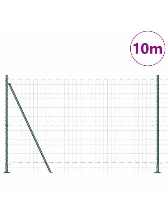 Žogs ar stabiem. zaļa 1.6 x 10 m tērauds