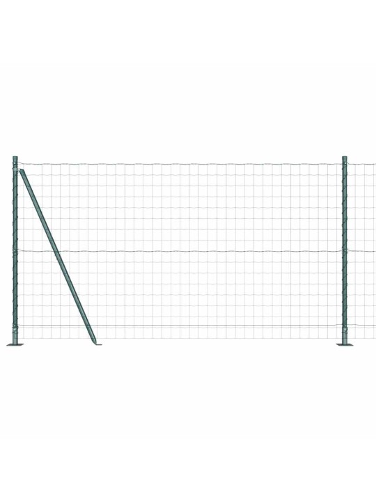 Žogs ar stabiem. zaļa 1.2 x 25 m tērauds