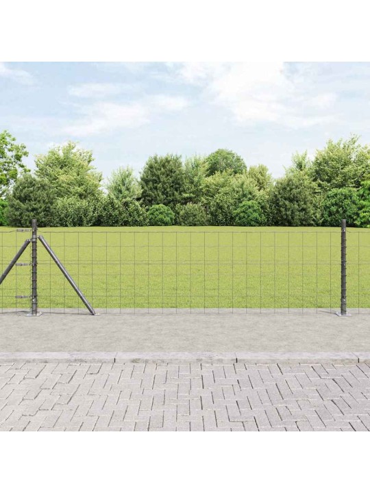 Žogs ar stabiem. pelēka 0.4 x 10 m tērauds