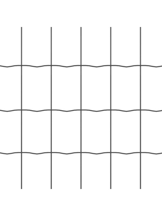 Žogs ar stabiem. pelēka 0.4 x 50 m tērauds