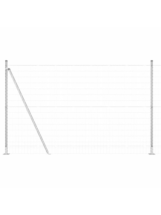 Žogs ar stabiem. sudraba 1.6 x 10 m tērauds