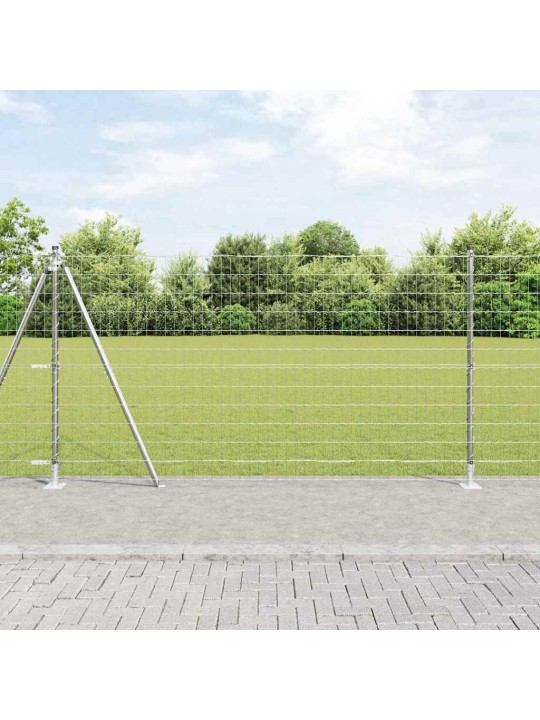 Žogs ar stabiem. sudraba 1.2 x 25 m tērauds