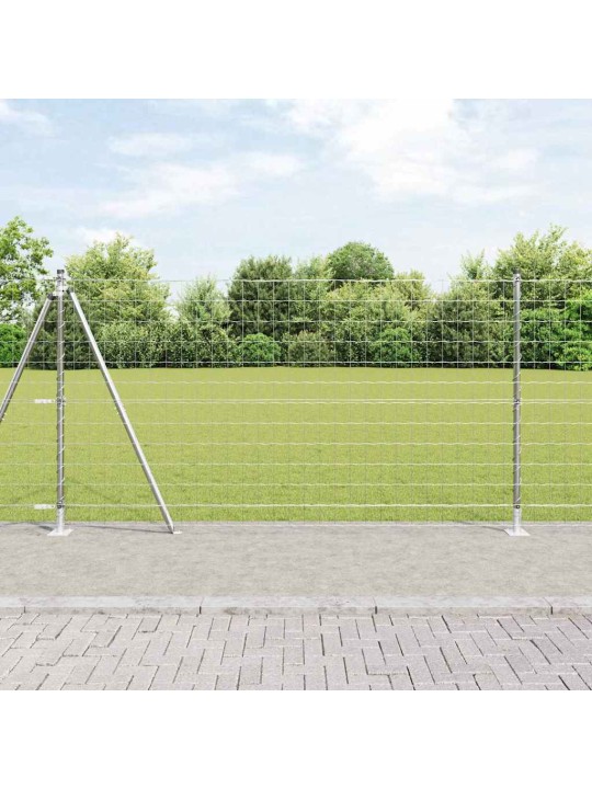 Žogs ar stabiem. sudraba 1.2 x 25 m tērauds