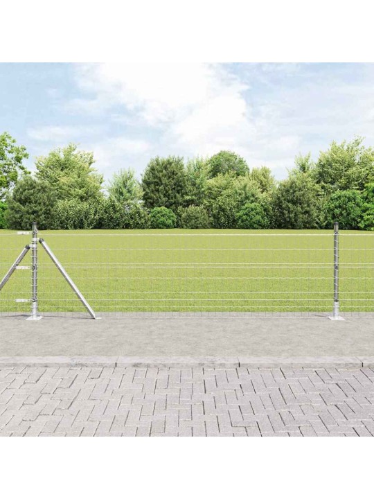 Žogs ar stabiem. sudraba 0.6 x 50 m tērauds