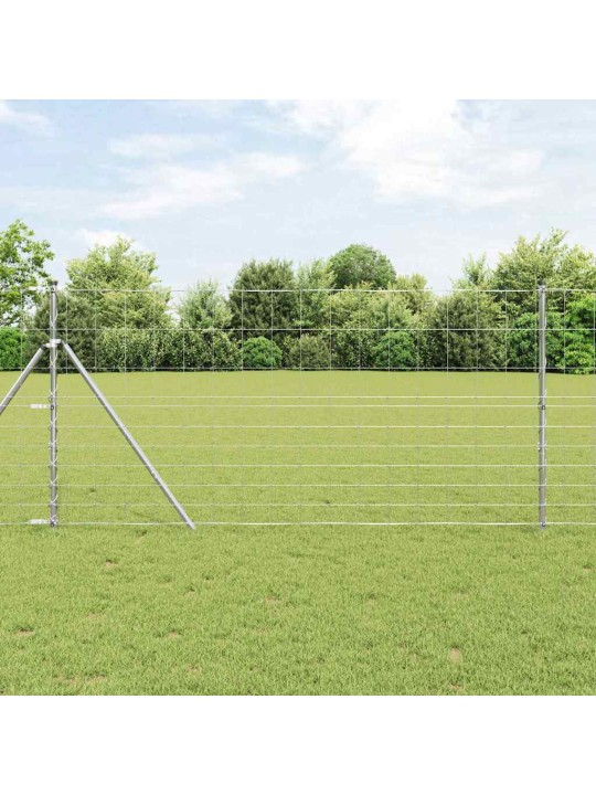 Lauku žogs sudraba 25 x 1.2 m cinkots tērauds