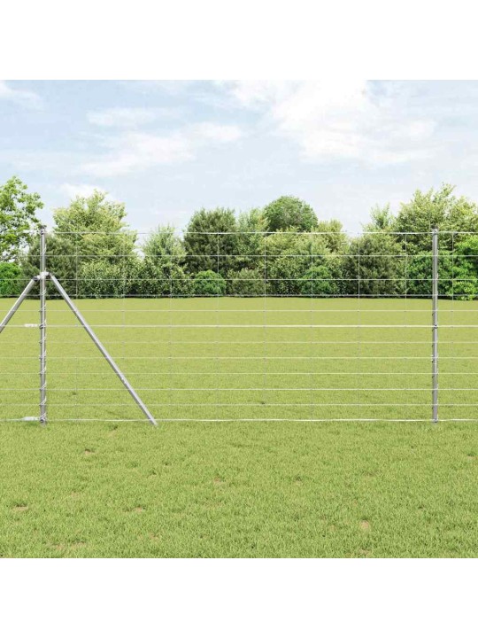 Lauku žogs sudraba 25 x 1.2 m cinkots tērauds