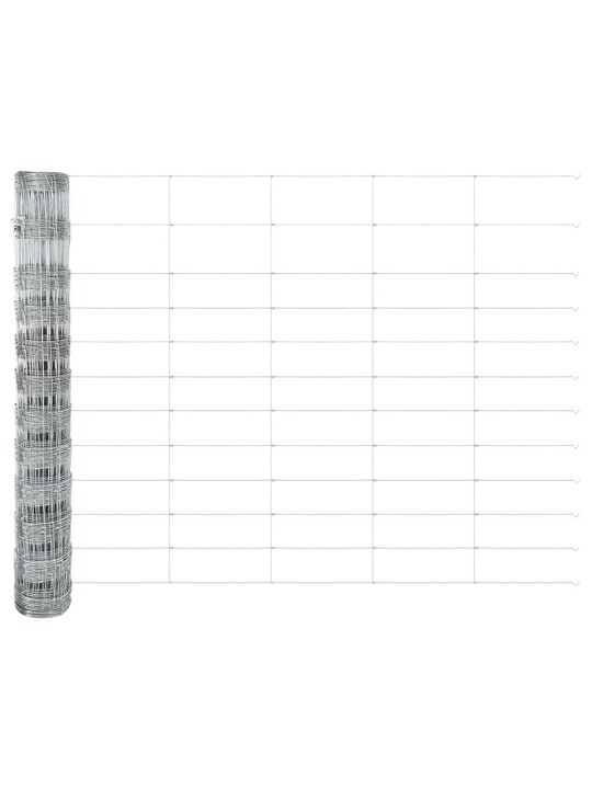 Lauku žogs sudraba 25 x 1.2 m cinkots tērauds