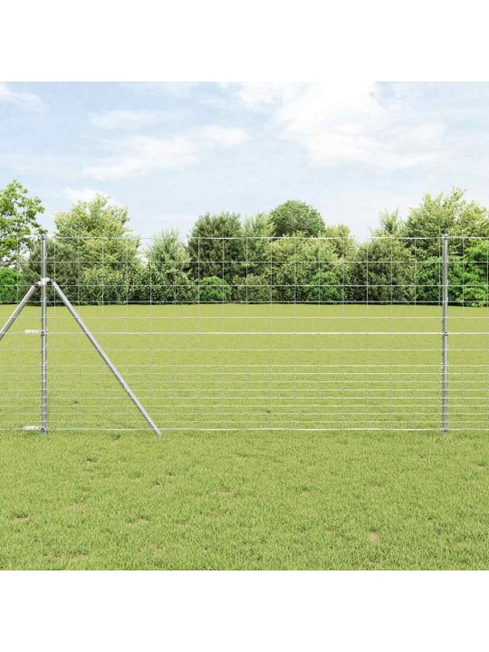 Lauku žogs sudraba 25 x 1.2 m cinkots tērauds