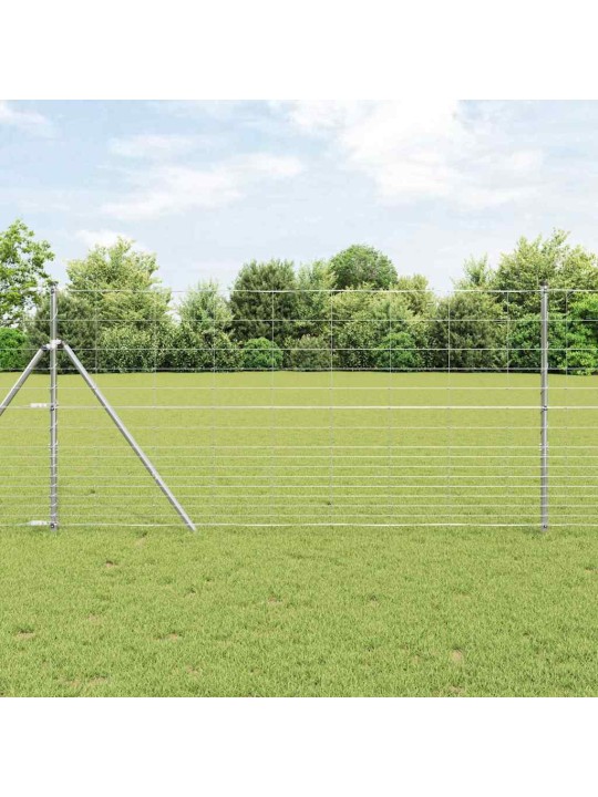 Lauku žogs sudraba 25 x 1.2 m cinkots tērauds